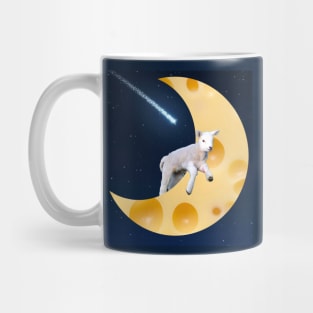 Lamb Jumps over Moon Mug